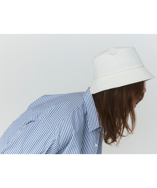 VICTIM(ヴィクティム)の「VICTIM ヴィクティム / STRIPE BIG SHIRT ビッグシルエットストライプシャツ / VTM-25-S-002(シャツ/ブラウス・メンズ・ブルー/グレー/ブラック・1/2)」の9枚目の写真