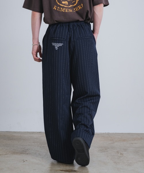 今週のおすすめ製品 タックワイドスラックス/ストライプ&無地】（スラックス アクセサリー