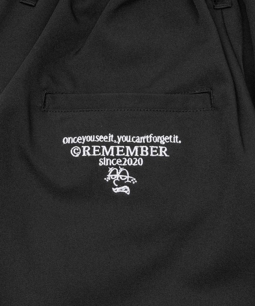 Remember.(リメンバー)の「【タックワイドスラックス/ストライプ&無地】(スラックス・メンズ・ブラック/ネイビー/ブラウン・LARGE/MEDIUM)」の19枚目の写真