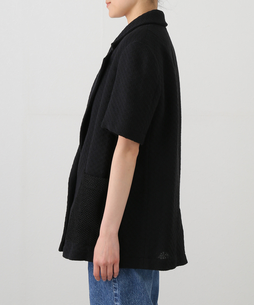 FUMIE TANAKA（フミエタナカ）の「【FUMIE TANAKA(フミエタナカ)】nature hlfe JK：ジャケット（その他アウター・レディース・ブラック・2）」の10枚目の写真