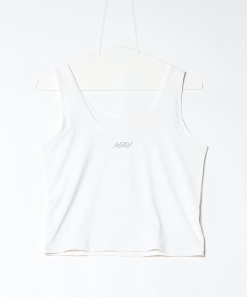NERGY(ナージー)の「【別注】ナージージャパン NERGY ALPENセットT_ 限定コラボ(Tシャツ/カットソー・レディース・チャコールグレー/オフホワイト/サックスブルー・M/L)」の5枚目の写真
