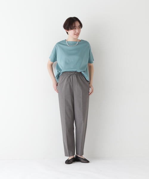 セール】◇【汗ジミ軽減】機能素材バック刺繍ロゴプルオーバー（T