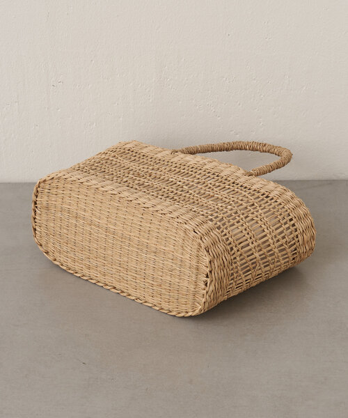 Jena espace merveilleux（ジェナ　エスパスメルヴェイユ）の「シーグラストートバッグ（トートバッグ・レディース・ブラック/ベージュ・FREE）」の12枚目の写真