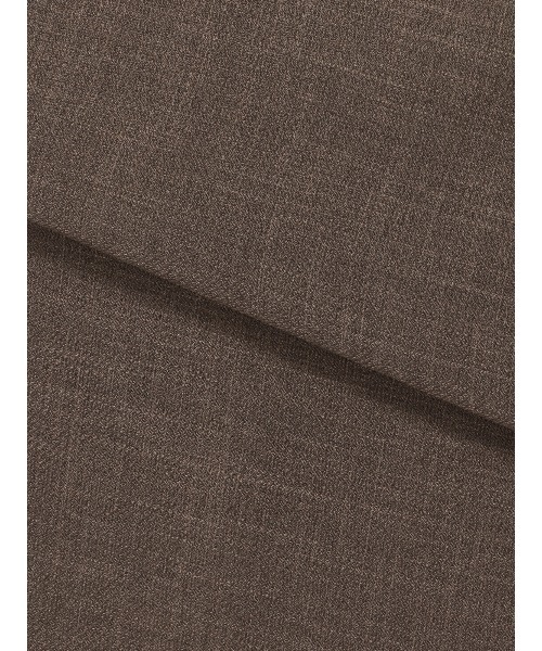 SUIT SQUARE（スーツスクエア）の「ダブルブレストショートジャケット ウォッシャブル ストレッチ フルーフィエステル 織柄（テーラードジャケット・レディース・ベージュ系/ブラウン系・38(9号)/40(11号)）」の9枚目の写真