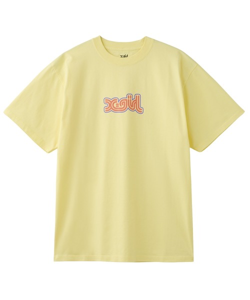 セール】TWO TONE LOGO S/S TEE（Tシャツ/カットソー）｜X-girl