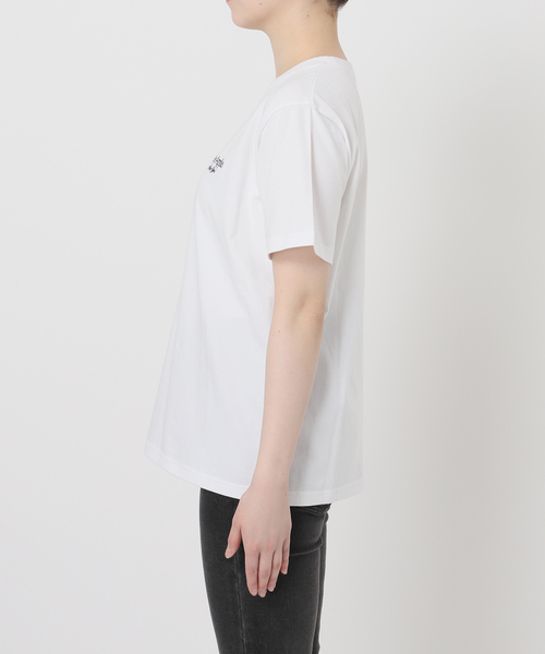 JOURNAL STANDARD relume（ジャーナルスタンダード　レリューム）の「《WEB限定》エンブロイダリーロゴモチーフT（Tシャツ/カットソー・レディース・ネイビー/ホワイト・FREE）」の22枚目の写真
