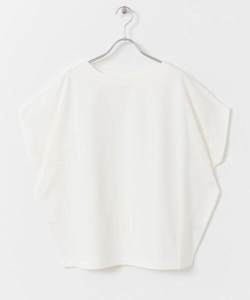 URBAN RESEARCH DOORS（アーバンリサーチドアーズ）の「ドライコットンボートネックプルオーバー（Tシャツ/カットソー・レディース・ミント/ネイビー/オフホワイト/ライトピンク・MEDIUM）」の22枚目の写真