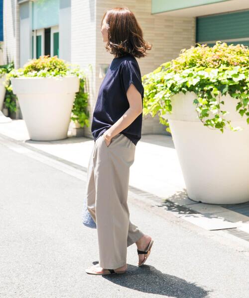 セール】ドライコットンボートネックプルオーバー（Tシャツ/カットソー