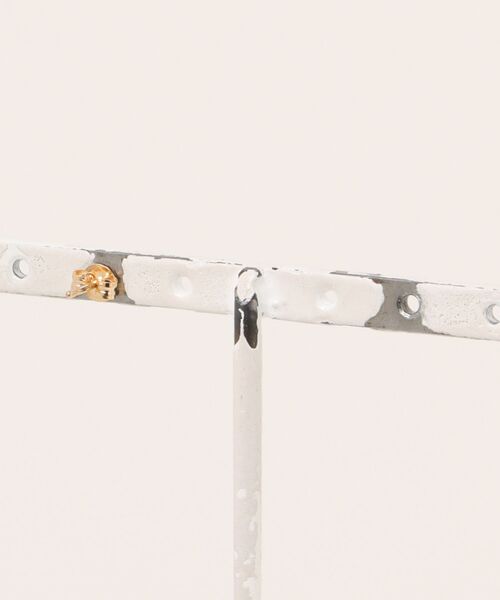 TAKE-UP（テイクアップ）の「【 Solo Pierce】[ セカンドピアス] K18リボン ダイヤモンドハーフピアス（ピアス（片耳用）・レディース・イエローゴールド・FREE）」の6枚目の写真