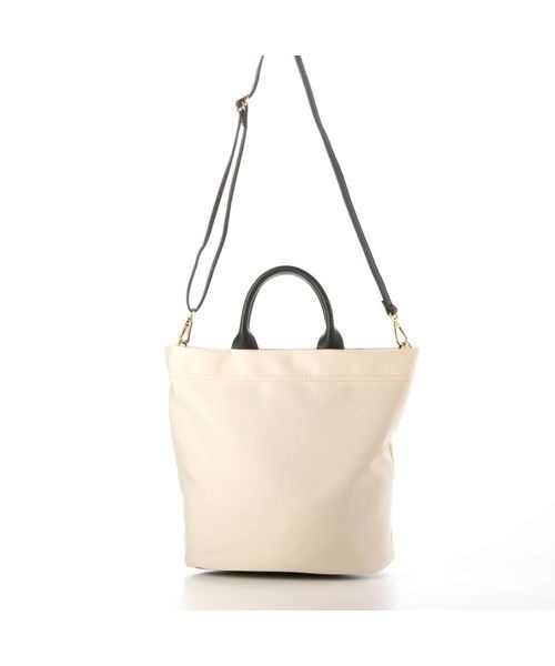 Mode et Jacomo（モードエジャコモ）の「【M Rose】トートバッグ（トートバッグ・レディース・アイボリー・FREE）」の3枚目の写真