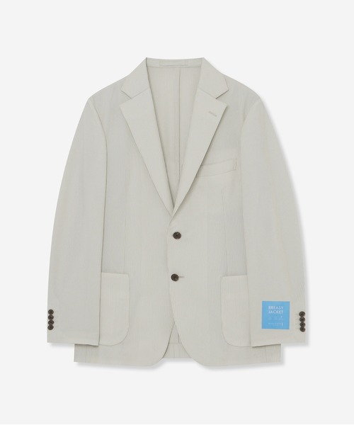 福袋セール WEB・一部店舗限定】【BREASY JACKET】ポリエステルサッカー ジャケット・アウター