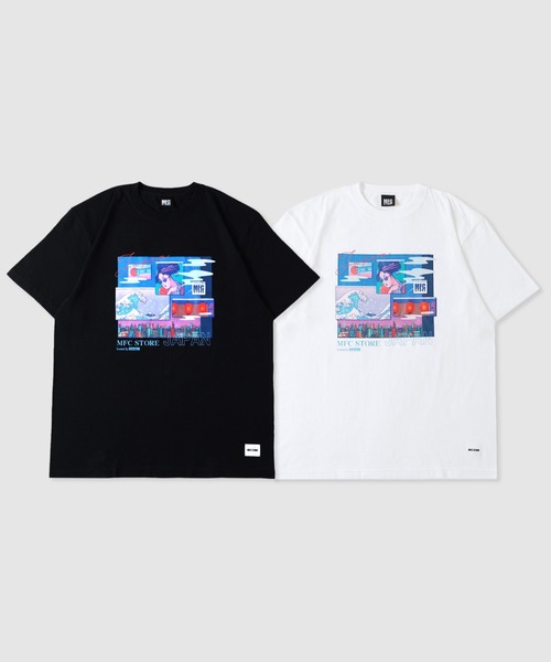 MFC STORE(エムエフシーストア)の「GOBOTEN x MFC STORE JAPAN S/S TEE(Tシャツ/カットソー・メンズ・ブラック/ホワイト・S/M/L/XL/XXL)」の4枚目の写真