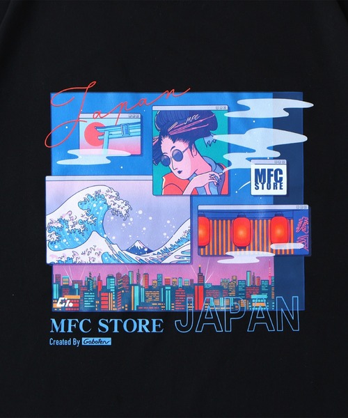 MFC STORE(エムエフシーストア)の「GOBOTEN x MFC STORE JAPAN S/S TEE(Tシャツ/カットソー・メンズ・ブラック/ホワイト・S/M/L/XL/XXL)」の11枚目の写真