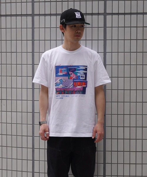 MFC STORE(エムエフシーストア)の「GOBOTEN x MFC STORE JAPAN S/S TEE(Tシャツ/カットソー・メンズ・ブラック/ホワイト・S/M/L/XL/XXL)」の14枚目の写真