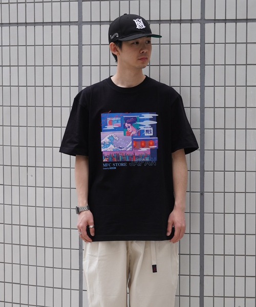 MFC STORE(エムエフシーストア)の「GOBOTEN x MFC STORE JAPAN S/S TEE(Tシャツ/カットソー・メンズ・ブラック/ホワイト・S/M/L/XL/XXL)」の16枚目の写真
