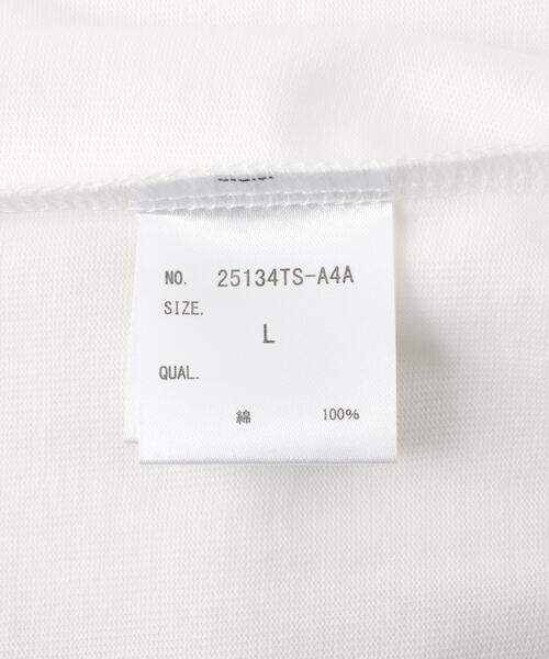 A4A(エーフォーエー)の「A4A/エーフォーエー/LOGO S/S TEE(Tシャツ/カットソー・レディース・ホワイト/ブラック・L/M/S)」の8枚目の写真