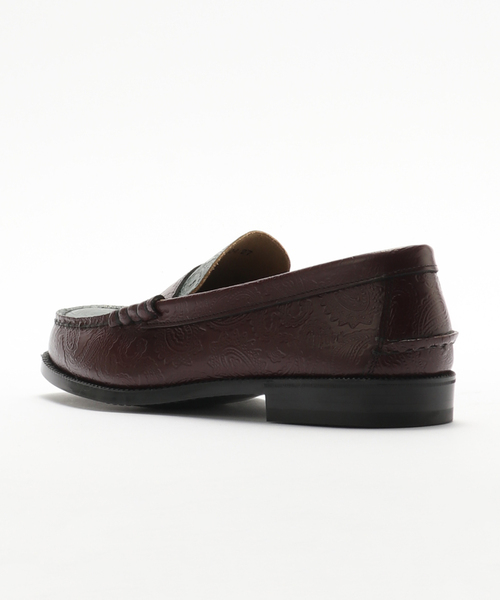 The Kenford Fineshoes(ケンフォードファインシューズ)の「The Kenford Fineshoes / ペイズリービーブロ コンビローファー(ローファー・メンズ・ブラウン・25cm/25.5cm/26.5cm/27cm/26cm)」の8枚目の写真