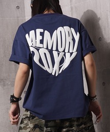 【MEMORY】ハート発砲 半袖 Tシャツ / Heart Firing Short-Sleeved T-Shirt