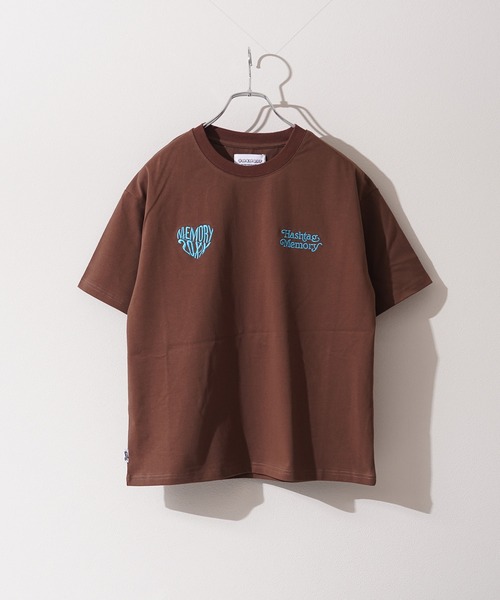 #MEMORY（メモリー）の「【MEMORY】ハート発砲 半袖 Tシャツ / Heart Firing Short-Sleeved T-Shirt（Tシャツ/カットソー・メンズ・ブラック/ブラウン/ホワイト/ネイビー・M/L/XL）」の11枚目の写真