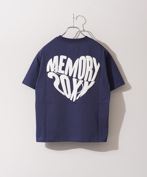 #MEMORY（メモリー）の「【MEMORY】ハート発砲 半袖 Tシャツ / Heart Firing Short-Sleeved T-Shirt（Tシャツ/カットソー・メンズ・ブラック/ブラウン/ホワイト/ネイビー・M/L/XL）」の14枚目の写真