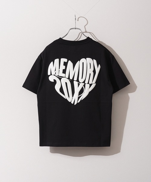 #MEMORY（メモリー）の「【MEMORY】ハート発砲 半袖 Tシャツ / Heart Firing Short-Sleeved T-Shirt（Tシャツ/カットソー・メンズ・ブラック/ブラウン/ホワイト/ネイビー・M/L/XL）」の10枚目の写真
