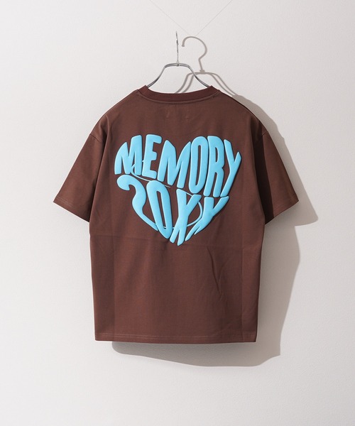#MEMORY（メモリー）の「【MEMORY】ハート発砲 半袖 Tシャツ / Heart Firing Short-Sleeved T-Shirt（Tシャツ/カットソー・メンズ・ブラック/ブラウン/ホワイト/ネイビー・M/L/XL）」の12枚目の写真