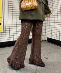 CIAOPANIC | レースフレアレイヤードフリルパンツ(その他パンツ)