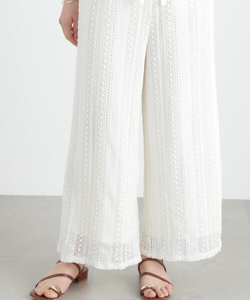 PROPORTION BODY DRESSING（プロポーションボディドレッシング）の「＜Ｅ＞レースキャミロンパース / 1215147601（サロペット/オーバーオール・レディース・ブラック/ホワイト系その他・SMALL/MEDIUM）」の22枚目の写真