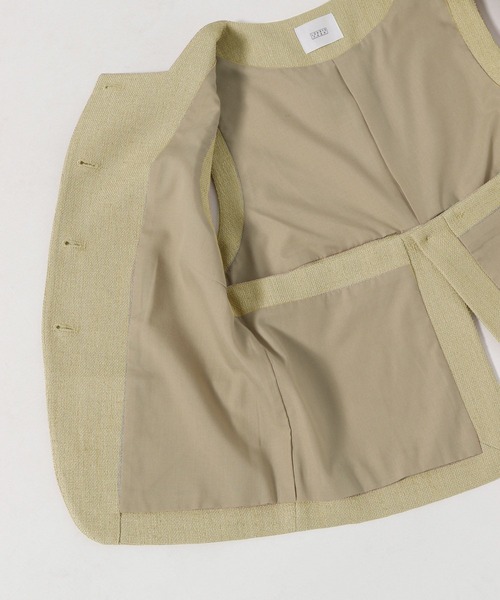 セール】コンパクトスクエアネックジレ 290392（ブルゾン