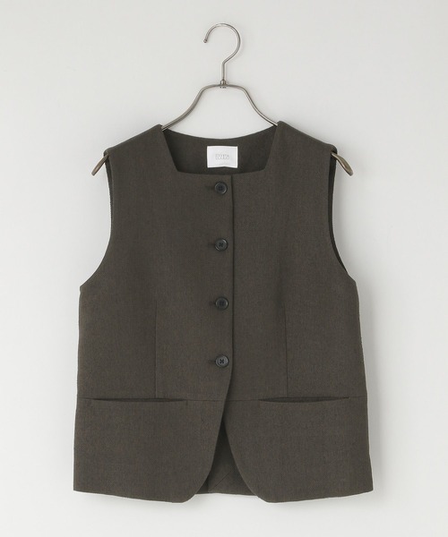 専用ページR05 セール】コンパクトスクエアネックジレ 290392（ブルゾン