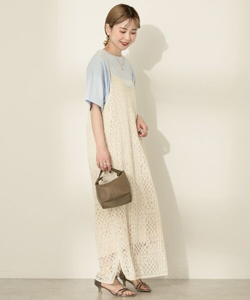 AMERICAN HOLIC(アメリカンホリック)の「SUNNY Tシャツ(Tシャツ/カットソー・レディース・杢グレー/サックスブルー/オフホワイト・L/M)」の19枚目の写真