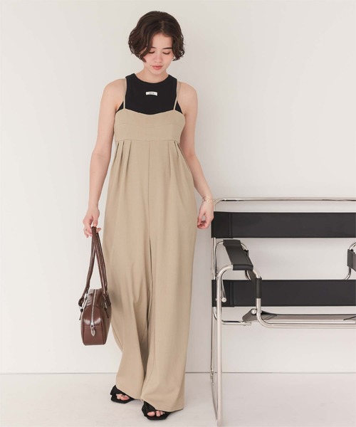 titivate（ティティベイト）の「カップ付きロゴタグアメスリタンクトップ（タンクトップ・レディース・グレー系その他/ブラック/ライトブルー/ライトピンク/オフホワイト・M）」の16枚目の写真