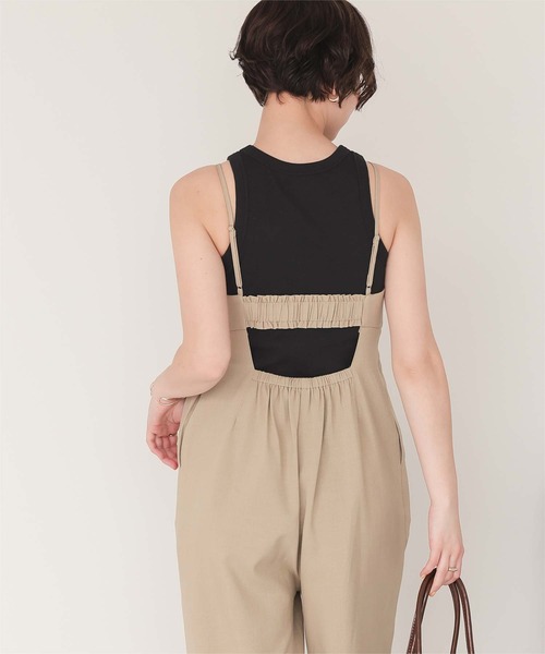 titivate（ティティベイト）の「カップ付きロゴタグアメスリタンクトップ（タンクトップ・レディース・グレー系その他/ブラック/ライトブルー/ライトピンク/オフホワイト・M）」の19枚目の写真