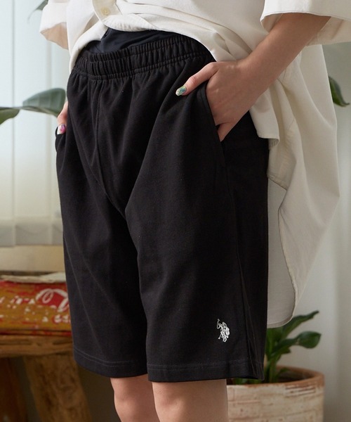 U.S. POLO ASSN.（ユーエスポロアッスン）の「U.S. POLO ASSN./ユーエスポロアッスン スウェットショーツ（スウェットパンツ・メンズ・ネイビー/オフホワイト/グレー/ブラック・M/L/LL）」の3枚目の写真