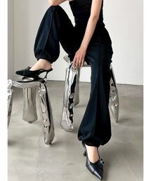 RESEXXY | ピンタックスウェットパンツ【セットアップ着用可能】(スウェットパンツ)