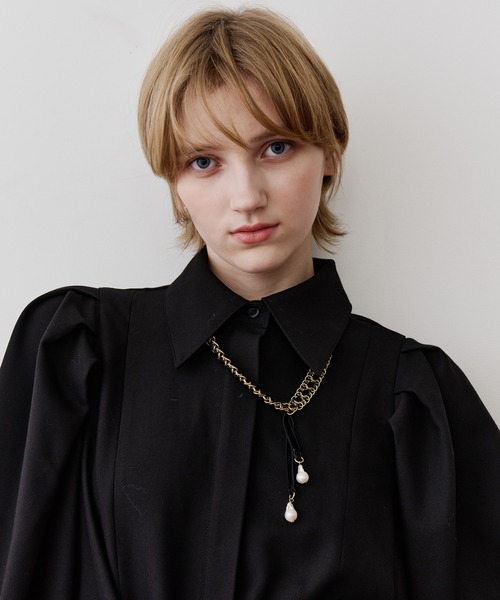 LA BELLE ETUDE（ラベルエチュード）の「vintage調チェーン×ベロアリボンネックレス（ネックレス・レディース・その他・FREE）」の17枚目の写真