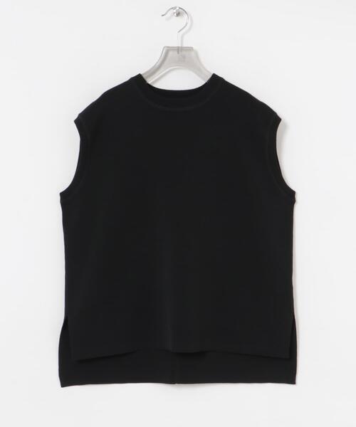 URBAN RESEARCH(アーバンリサーチ)の「フレンチスリーブチュニックニット(ベスト・レディース・アイボリー/ブラック・FREE)」の19枚目の写真