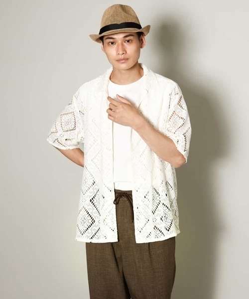 a.v.v（アーヴェヴェ）の「サマーサーモハット（ハット・メンズ・ブラック/ベージュ・46）」の15枚目の写真