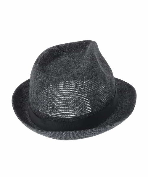 a.v.v（アーヴェヴェ）の「サマーサーモハット（ハット・メンズ・ブラック/ベージュ・46）」の4枚目の写真
