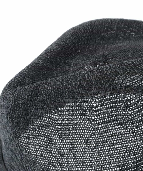 a.v.v（アーヴェヴェ）の「サマーサーモハット（ハット・メンズ・ブラック/ベージュ・46）」の5枚目の写真