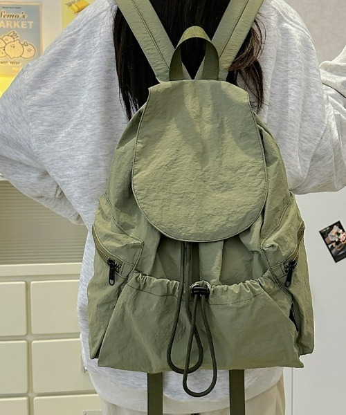 DIESEL キャンバスリュック ベージュ decorate デコレート リュック キッズ ランドセル Lサイズ(25L