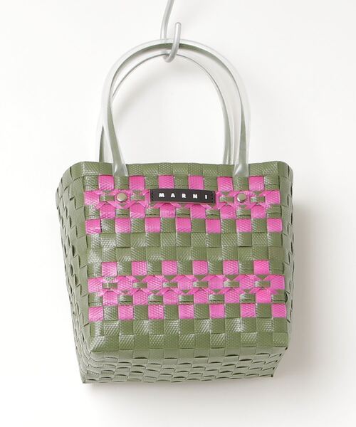 マルニ　かごバッグ マルニ MARNI ハンドバッグ トロピカリア かごバッグ カゴバッグ
