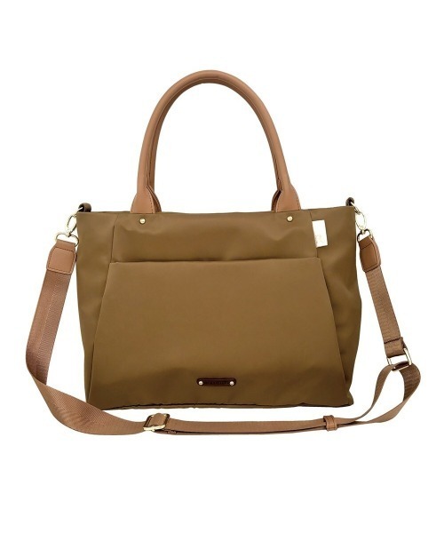 ROOTOTE(ルートート)の「ROOTOTE ルートートLT.A4W.アンサンブル-A(トートバッグ・レディース・ブラック/カーキ/ネイビー/ベージュ・FREE)」の2枚目の写真
