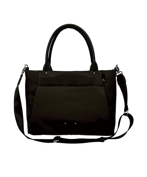 ROOTOTE(ルートート)の「ROOTOTE ルートートLT.A4W.アンサンブル-A(トートバッグ・レディース・ブラック/カーキ/ネイビー/ベージュ・FREE)」の1枚目の写真