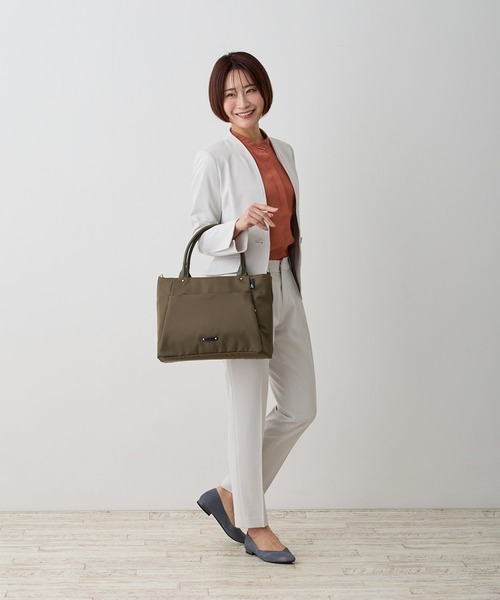 ROOTOTE(ルートート)の「ROOTOTE ルートートLT.A4W.アンサンブル-A(トートバッグ・レディース・ブラック/カーキ/ネイビー/ベージュ・FREE)」の8枚目の写真