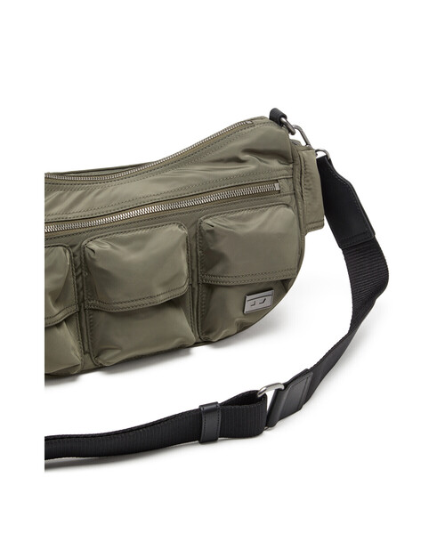 DIESEL（ディーゼル）の「メンズ クロスボディバッグ MULTI-PKTS  X（ボディバッグ/ウエストポーチ・メンズ・カーキ/ブラック・FREE）」の12枚目の写真
