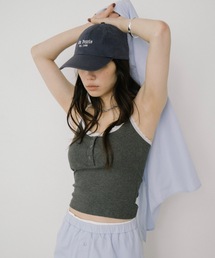 カップインレーストリムキャミソール