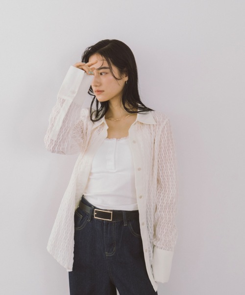 DRWCYS（ドロシーズ）の「カップインレーストリムキャミソール（キャミソール・レディース・ホワイト/その他/グレー・FREE）」の8枚目の写真