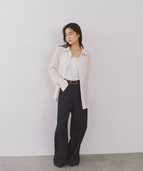 DRWCYS（ドロシーズ）の「カップインレーストリムキャミソール（キャミソール・レディース・ホワイト/その他/グレー・FREE）」の9枚目の写真