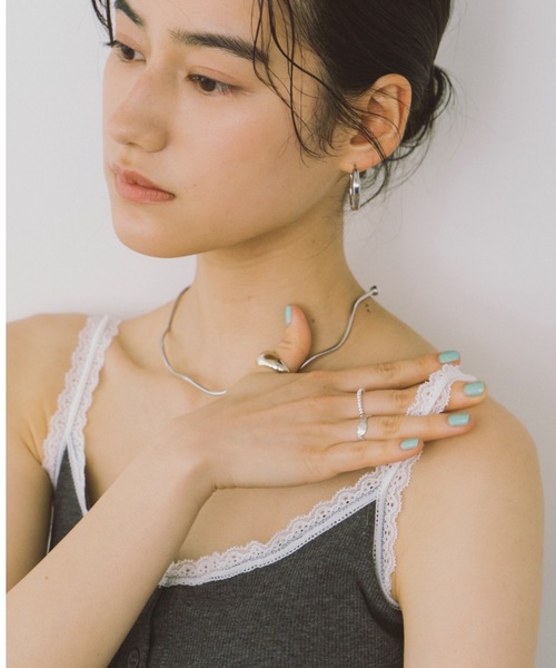 DRWCYS（ドロシーズ）の「カップインレーストリムキャミソール（キャミソール・レディース・ホワイト/その他/グレー・FREE）」の18枚目の写真